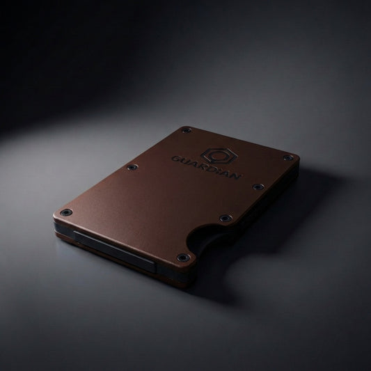 cartera de aluminio minimalista para organizar tarjetas bm 02