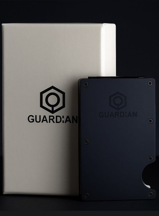 Cartera black vulture con caja para regalo proteccion RFID