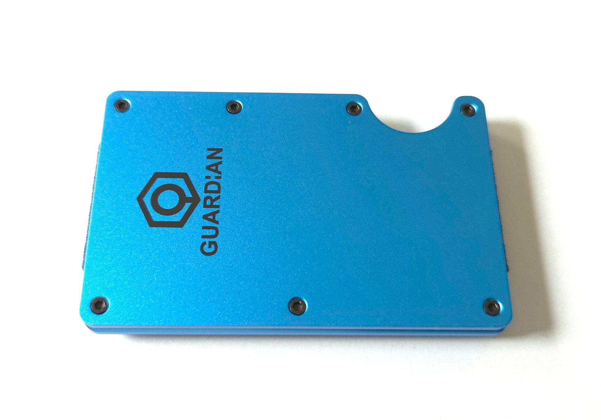 cartera tarjetero Guardian slim de aluminio