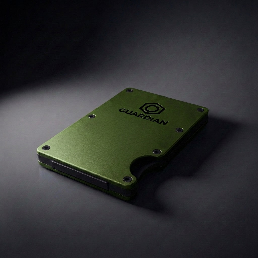 cartera metálica delgada para hombre que cabe en cualquier bolsillo gf 02