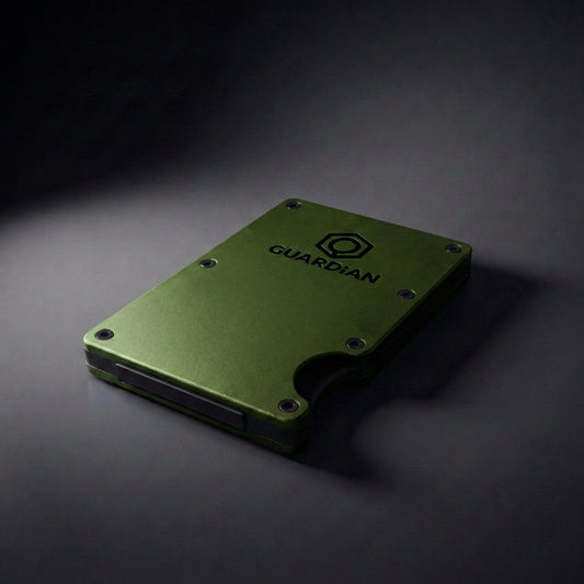 cartera metálica delgada para hombre que cabe en cualquier bolsillo gf 02